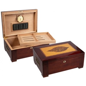 Humidor KALATRI de Madera de Lujo Personalizado y Ecológico para Decoración del Hogar - Product Image 1