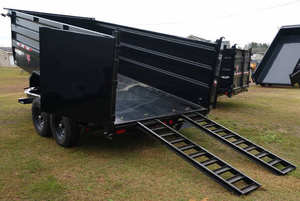 Remorque à benne basculante Pro 2023 HT REMORQUE à benne basculante 2023 HT-14 'X 83" - Product Image 5