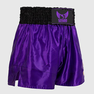 Pantalones cortos de Muay Thai con diseño único, precio barato, venta directa de fábrica, logotipo personalizado, pantalones cortos de Muay Thai - Product Image 4