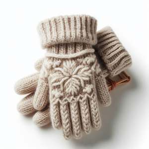 Meilleurs gants en laine fabriqués à la main ultra doux de l'Himalaya-Longueur du poignet compatible avec l'écran tactile multicolore pour un confort hivernal artisanal - Product Image 5