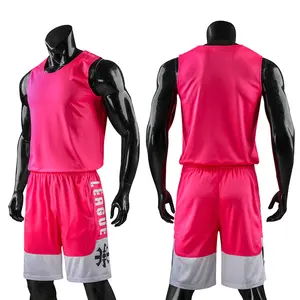 Maillot de basket-ball de sport par sublimation en polyester personnalisé pour hommes vente en gros - Product Image 5