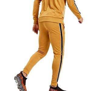 Men's Custom Colors 100% Cotton Hooded Fleece Jogging Suit Winter Tracksuit with Private Label Logo High Quality Embroidered - Product Image 5