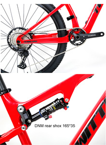 Bicicleta de Montaña Urbana de Alta Calidad, 12 Velocidades, Todoterreno, Cuadro de Fibra de Carbono de 29/27.5 Pulgadas, <span class=keywords><strong>Freno</strong></span> de Disco Hidráulico - Product Image 4