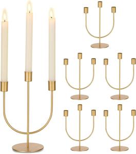 Candelabros de Metal para Decoración de Grandes Eventos Boda Pasillo Centro de Mesa Navidad Diwali Portavelas PARA EL Hogar - Product Image 3