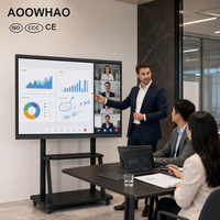 Интерактивная панель 4K Smart Board с беспроводной презентацией и сенсорным экраном для конференц-залов