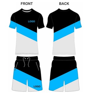 Ensemble T-shirt et short 100 % coton OEM pour l'été, idéal pour les marques mondiales – Broderie personnalisée du logo en usine - Product Image 3