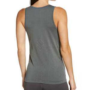 Camiseta sin mangas deportiva informal con estilo para mujer, ropa activa transpirable al mejor precio - Product Image 2