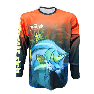 Variedad de moda Venta caliente Diseño clásico Sublimación Jerseys de pesca Diseño impreso personalizado Sublimación Jerseys de pesca - Product Image 5