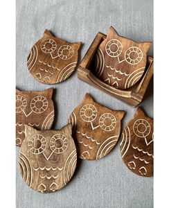 โต๊ะไม้อะคาเซียมะม่วงไม้รองแก้วเป็นมิตรกับสิ่งแวดล้อมดีไซน์ล่าสุด - Product Image 6