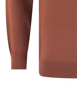 2023 Custom Manufacturer Sweater Solid Color Sports Pullover Embroidery Printed Logo Design Cotton Wool Breathable Men Sweaters - Product Image 3