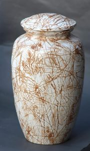 Urne de crémation faite à la main pour les cendres humaines-Urne funéraire adulte fabriquée à la main-en bois pour les cendres adulte 240 cubique/pouce - Product Image 4