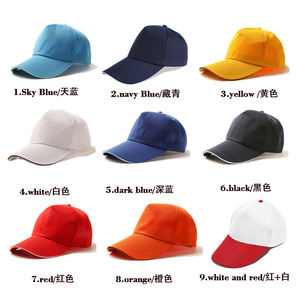 Gorras de béisbol deportivas personalizadas unisex, gorros lisos de poliéster/algodón con logotipo personalizado gorros de béisbol estampados de algodón satinado - Product Image 6