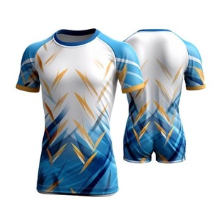 Camisetas de Cricket de Corte Regular en Oferta, Pantalones Cortos con Estampado por Sublimación, Uniforme de Voleibol Unisex Personalizado, 100% Poliéster, Resistente al Viento y a los Rayos UV - Product Image 5