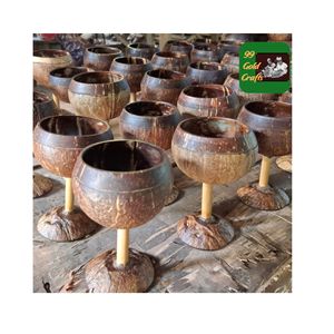 ถ้วยดื่มไวน์กะลามะพร้าวถ้วยขนาดต่างๆปกป้องสิ่งแวดล้อมสูง - Product Image 1