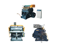 Machine industrielle de rainage d'estampage et de découpe de feuilles pour machine de fabrication de boîtes d'emballage et ligne de production de boîtes en carton ondulé