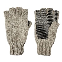 Maßgefertigte Fingerlose Strickhandschuhe Umweltfreundlich Touchscreen-kompatibel Rutschfester Griff Thermisch Winter Outdoor Arbeit Atmungsaktiv Dehnbar Langlebig