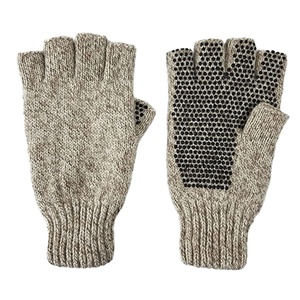 Custom <b>Fingerless</b> Knit <b>Gloves</b> Eco-Friendly Touchscreen Anti-Slip Grip Thermal Winter Work Breathable Stretch Durable Safety Grip - Product Image 1