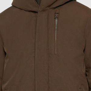 Nueva llegada de alta calidad de ropa de invierno chaquetas de concha de algodón transpirable y cremallera de talla grande chaqueta rellena de algodón - Product Image 4
