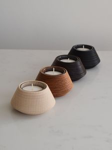 Bougeoirs en bois - Product Image 5