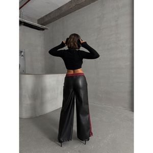 กางเกงหนังสตรีกางเกงสตรีหรูหราและมีสไตล์ - Product Image 2