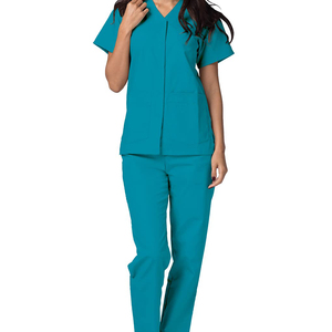 Cómodo juego de uniformes médicos con logotipo personalizado para hombres y mujeres, uniforme accesorio para Hospital, enfermera, trabajo dental de salón de belleza - Product Image 4