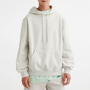 Sweat à capuche unisexe en coton coupe ample toutes saisons 2025, style streetwear décontracté avec poche kangourou, en polaire longue pour l'hiver - Product Image 6