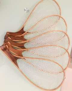 ตาข่ายจับปลาเทราท์ตาข่ายปล่อยตาข่ายกรอบไม้ตาข่ายจับปลาเทราท์ตาข่ายยางนิ่มใส - Product Image 1