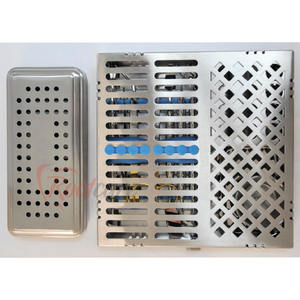 Boîte PRF dentaire de qualité supérieure avec plateau et bol Kit de chirurgie d'implant de finition mate Instruments PRF endodontiques en acier inoxydable - Product Image 2