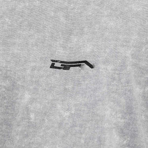 Mayorista Hombres Camisetas 220GSM Gráfico 100% Algodón Oversized Acid Wash Skull Pattern Camisetas - Product Image 4