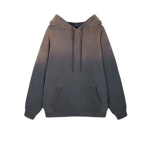 2025 Vintage Streetwear acide lavé soleil délavé à capuche nouvelle Sublimation blanc 100% coton polaire impression numérique automne saison - Product Image 2