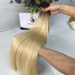 Pelo Humano de queratina prepegado de lujo, cabello Humano doble, venta al por mayor - Product Image 5