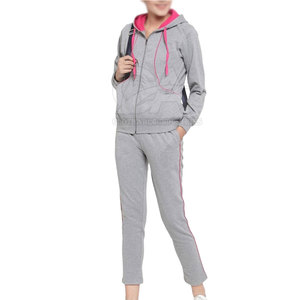 Survêtement en molleton pour femme, coupe ajustée, tendance, confortable, fermeture éclair, vente chaude - Product Image 5