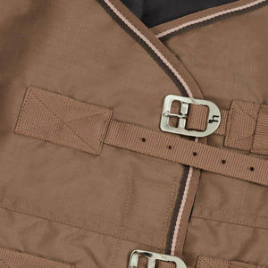 <b>Outdoor</b> Horse Saddle <b>Rug</b> Waterproof Breathable Design Custom Logo Equestrian Dressage Use All Seasons 4 Leg Straps - Product Image 2