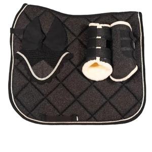 High Quality Non Slip Equestrian Riding Saddle <b>Pads</b> Professional Competition <b>Foam</b> Cotton Outshell Satin Comfortable Fabric - Product Image 1