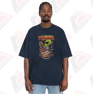 เสื้อยืดผ้ายีนส์ซักได้สำหรับผู้หญิงผ้าบาติกผ้าฝ้าย100% ผ้าเดนิมสวมใส่สบายเป็นมิตรกับสิ่งแวดล้อมมีสไตล์ - Product Image 1