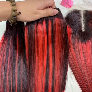 Extensiones de cabello naranja resaltado recto de hueso de alta calidad vietnamita 100% sin procesar sin enredos sin desprendimiento con buen precio - Product Image 5