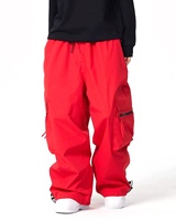 Pantalon de ski d'extérieur d'hiver Vêtements de ski chauds pour femmes Pantalons de neige pour femmes Vêtements de snowboard amples Combinaison imperméable et coupe-vent pour hommes