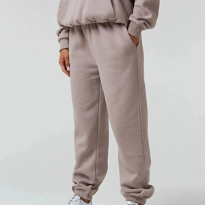 Ensemble de survêtement surdimensionné personnalisé pour femme – Respirant, séchage rapide, écologique, léger, en polaire, avec sweat à capuche et pantalon de jogging - Product Image 5