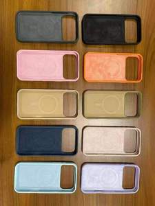 Hot bán đầy màu sắc Silicone trường hợp điện thoại vải mềm bên trong mở máy ảnh PC biểu tượng tùy chỉnh trường hợp điện thoại cho Iphone 17 Pro Max 17 không khí - Product Image 2