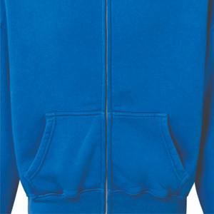 Patrón de diseñador Técnica bordada Invierno Personalizado Hombres Full Zip up Hoodies 500 Gsm Algodón Doble capa Peso pesado - Product Image 4