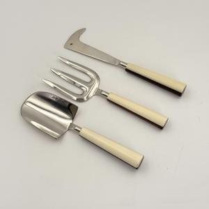 High Quality Stainless Steel Custom Gardening Hand <b>Tool</b> <b>Set</b> Wooden & Resin Handle for Outdoor and Indoor <b>Garden</b> - Product Image 3