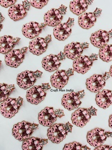 Handmade Beaded Embroidery Pearl Heart Flower Drop <b>Earrings</b> Cute Stylish Trendy New Design Luxury Fashionable <b>Stud</b> <b>Earrings</b> for - Product Image 5