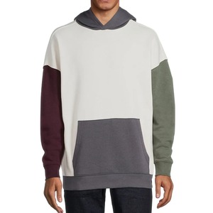 Sweat à capuche unisexe en coton de haute qualité Pull imprimé pour les sports d'hiver et les voyages en plein air, teint en plaine. - Product Image 1