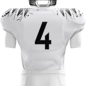 Grande demande Uniformes de football américain Logo personnalisé imprimé Vêtements de sport de haute qualité Ensemble d'uniformes de football américain élégants - Product Image 3