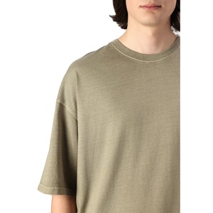 Camiseta Premium de Manga Corta con Hombros Caídos para Hombre, Oversize, Algodón 230g, Ajuste Holgado, Estilo Urbano, Casual, Verano, Secado Rápido - Product Image 6
