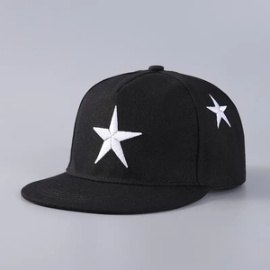 Casquette de baseball de sport à 6 panneaux personnalisée de haute qualité pour hommes Snapback vintage noir avec logo original brodé pour le cyclisme - Product Image 2