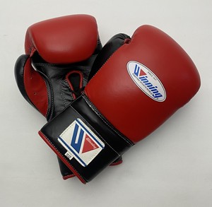 Gants de boxe en cuir véritable de haute qualité, personnalisables, à lacets, pour entraînement d'arts martiaux, gants de combat Winning, séchage rapide, respirants - Product Image 1