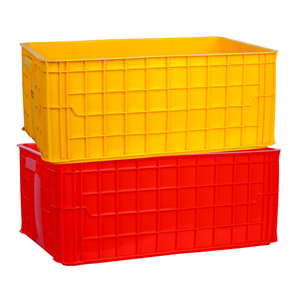 Caja de plástico 5005 sin agujero, caja de almacenamiento de plástico Simple de 5T, cajas de gran capacidad, embalaje de logística de diseño cerrado de plástico - Product Image 1