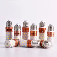 Ampoule LED E27 en forme de maïs, puces SMD 2835, acier inoxydable, CRI 90, économie d'énergie, utilisation intérieure/extérieure, culot E14, applications hôtelières, 4100K