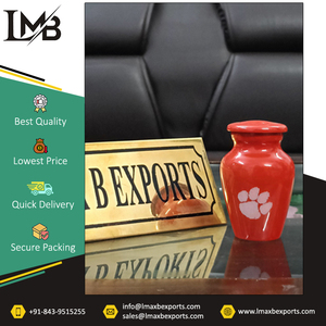Proveedor a granel que vende urna de cremación de recuerdo de aluminio/latón, suministros funerarios, urnas para cenizas conmemorativas a un precio mínimo - Product Image 5